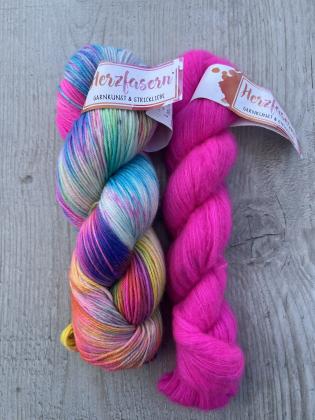 Pink ohne Worte - bestehend aus „Ohne Worte und Neonpink“